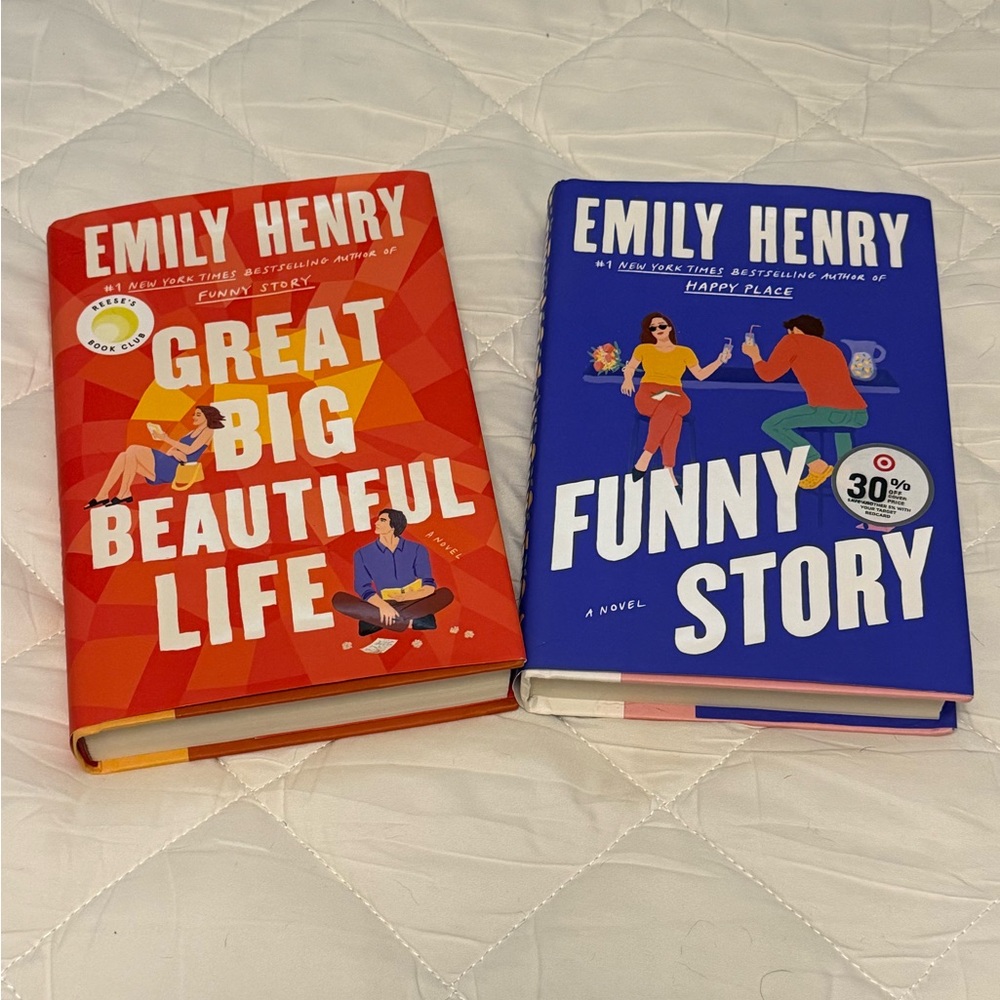 Emily Henry Book Set - 2 most recent copies